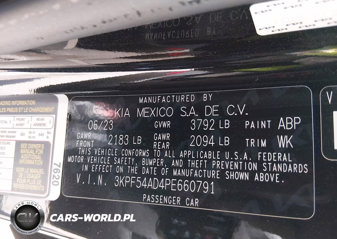 2023 Kia Forte Gt-Line VIN:3KPF54AD4PE660791 - 9