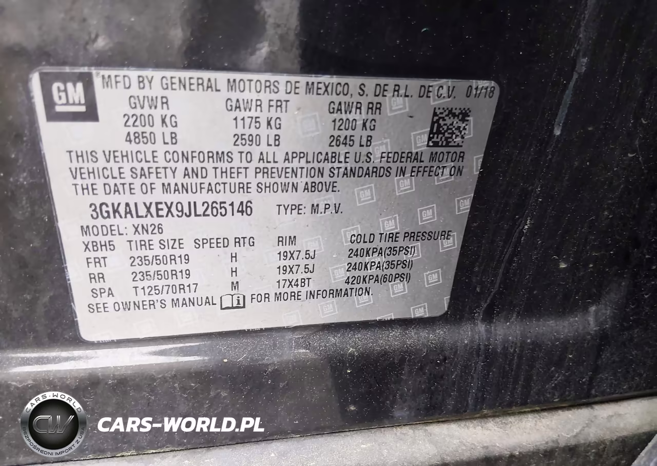 2018 GMC Terrain Denali VIN:3GKALXEX9JL265146 - 9