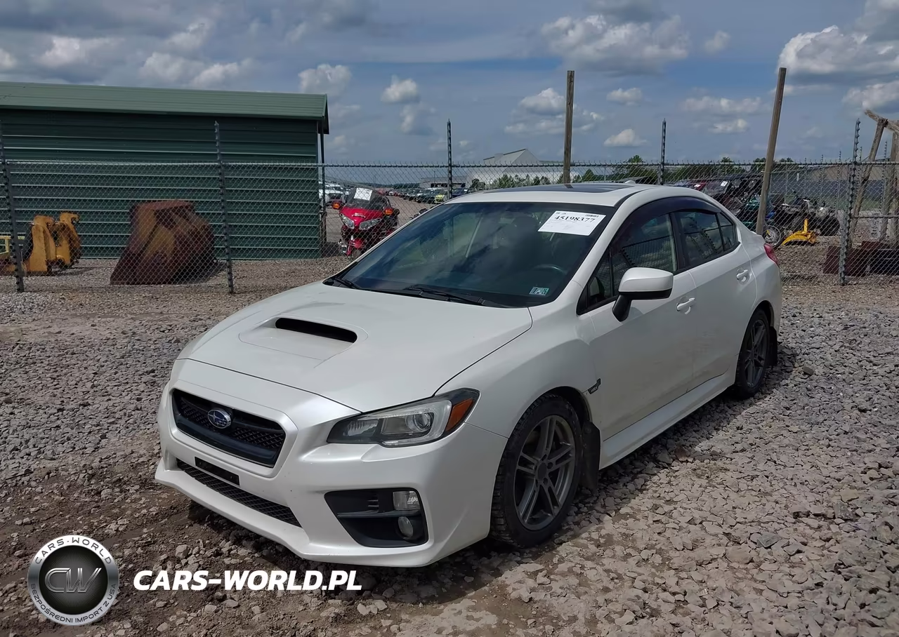 2015 Subaru Wrx Limited VIN:JF1VA1G65F9816361 - 2