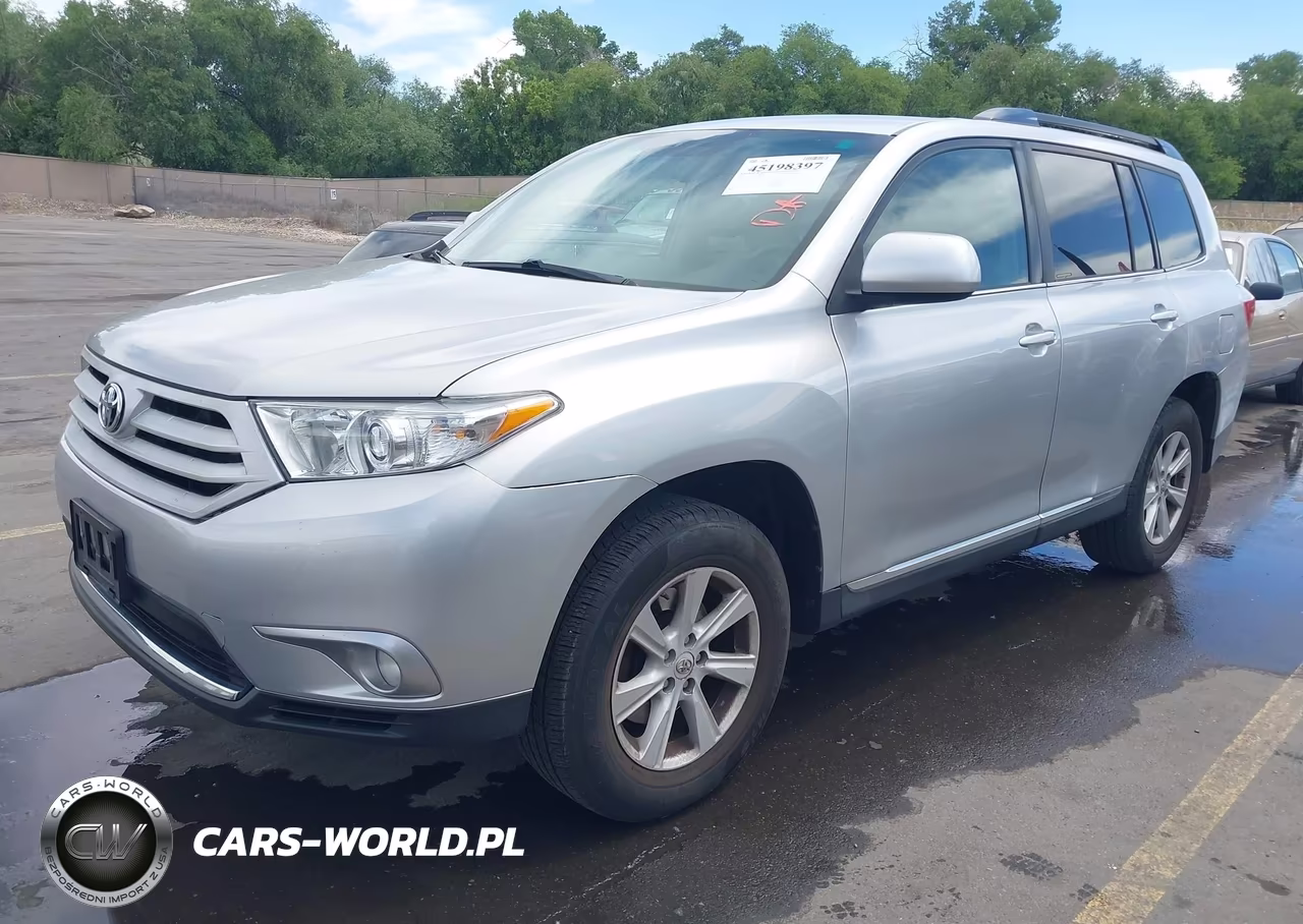2012 Toyota Highlander VIN:5TDZA3EH9CS025839 - 2