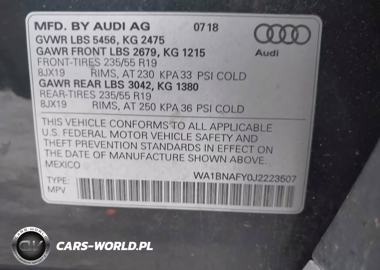 2018 Audi Q5 2.0T Premium-2.0T Tech Premium VIN:WA1BNAFY0J2223507 - 9