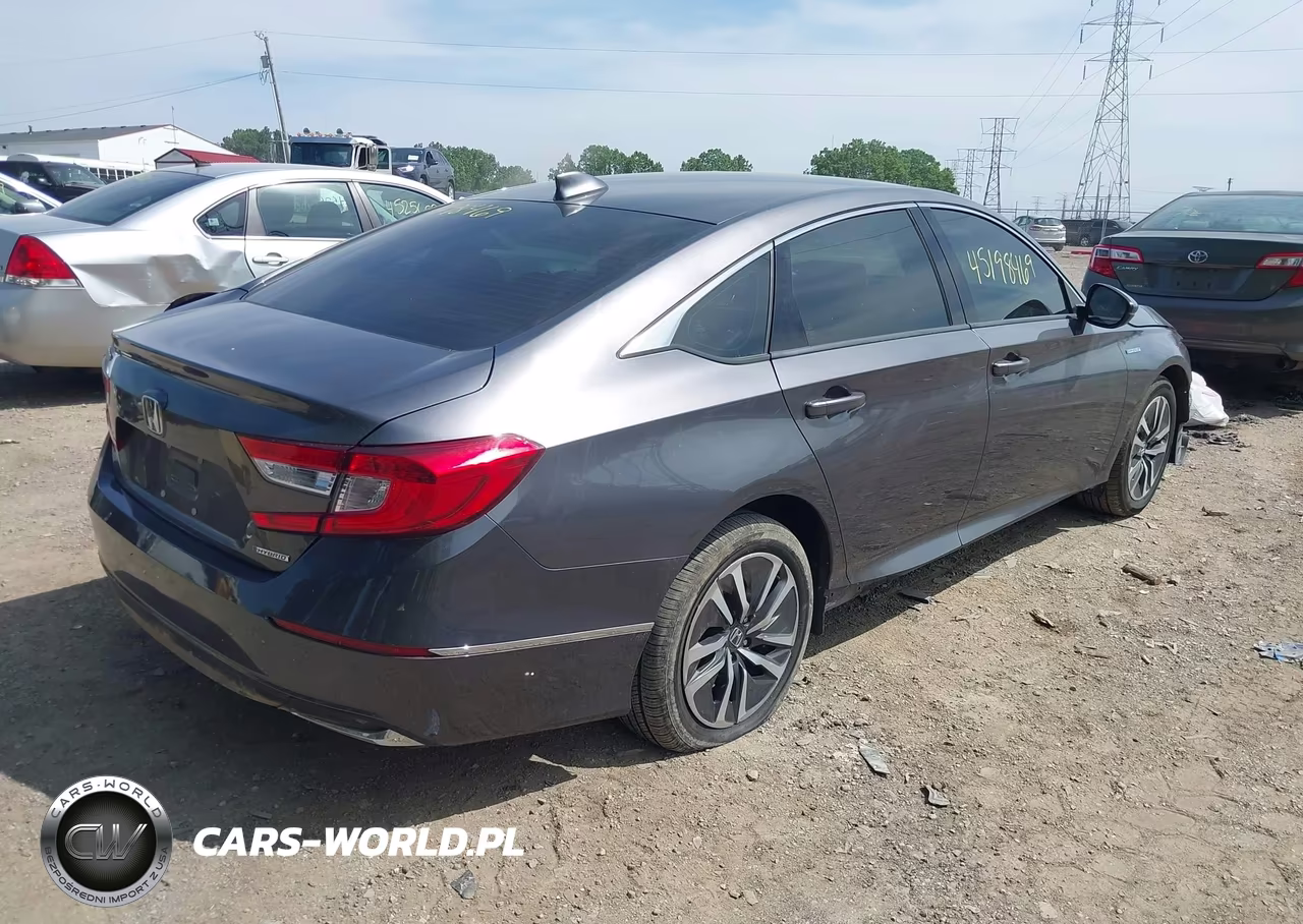 2019 Honda Accord Hybrid Ex-L VIN:1HGCV3F57KA001289 - 4