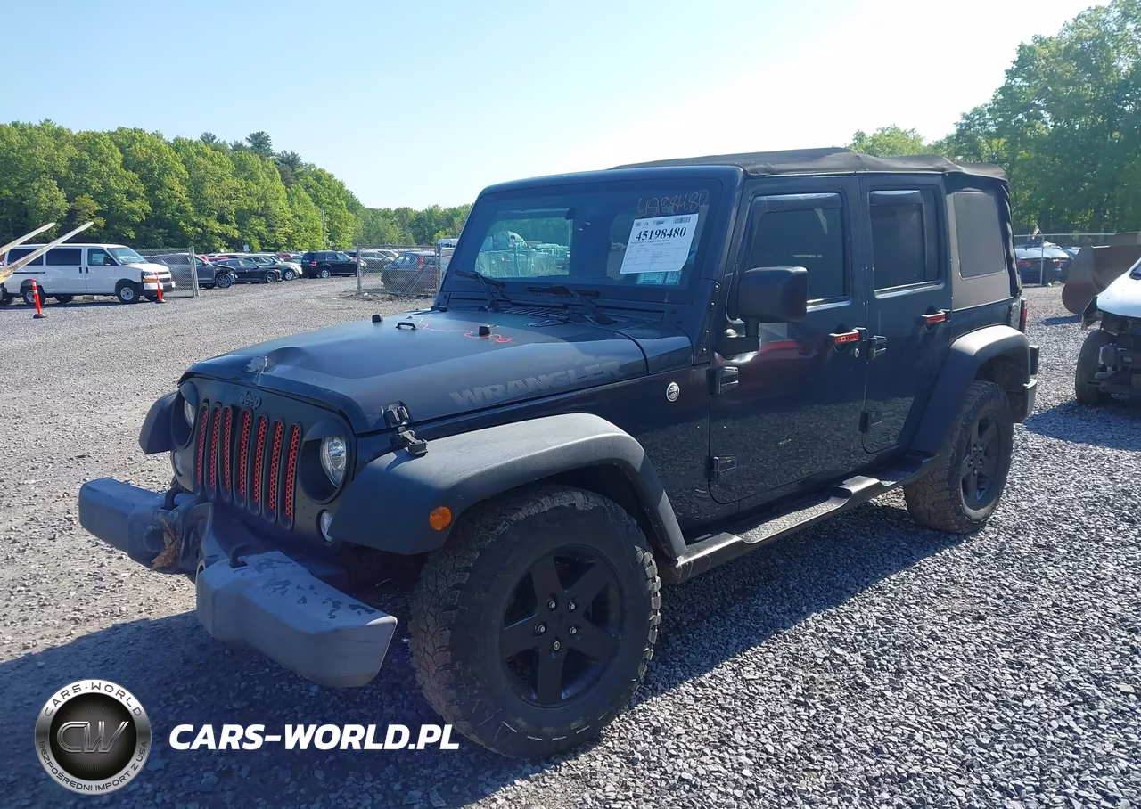 2017 Jeep Wrangler Unlimited Big Bear 4X4 VIN:1C4BJWDG2HL665718 - 2
