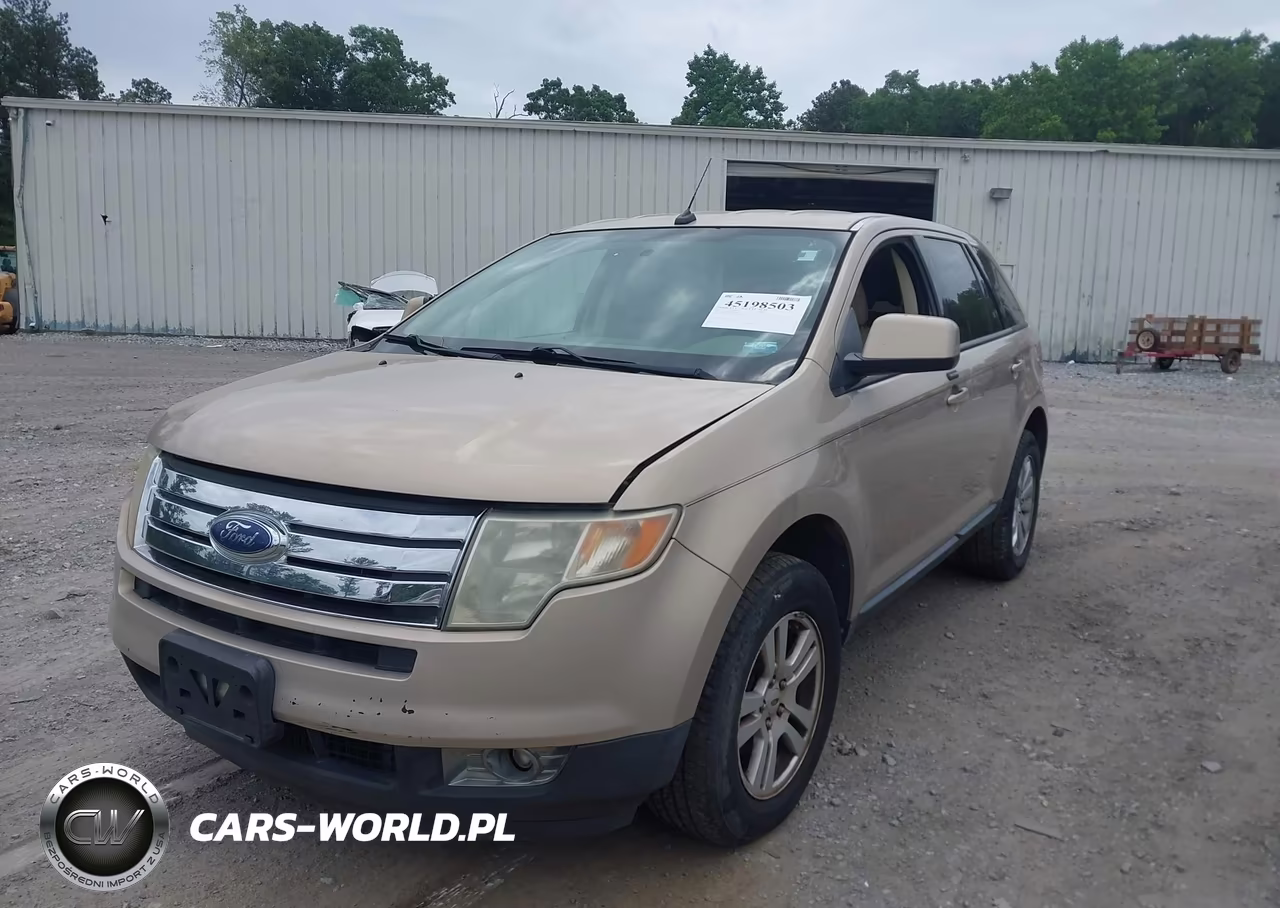 2007 Ford Edge Sel Plus VIN:2FMDK39C37BB25508 - 2