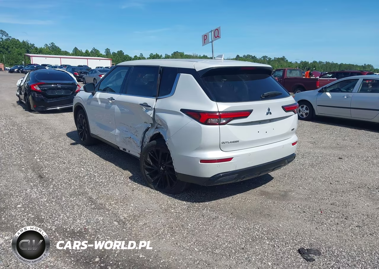 2024 Mitsubishi Outlander Se Black Edition S-Awc VIN:JA4J3VA8XRZ011622 - 3