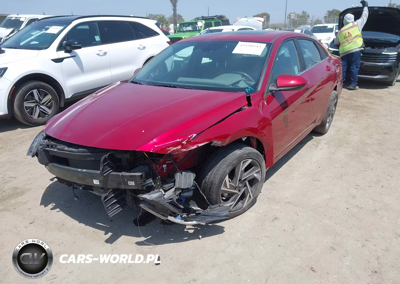 2025 Hyundai Elantra Sel Convenience VIN:KMHLS4DG1SU855366 - 2