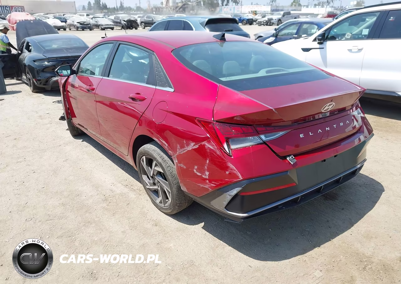 2025 Hyundai Elantra Sel Convenience VIN:KMHLS4DG1SU855366 - 3
