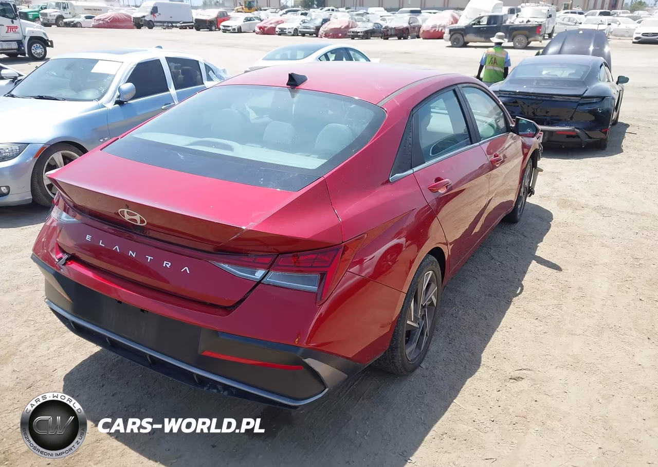 2025 Hyundai Elantra Sel Convenience VIN:KMHLS4DG1SU855366 - 4
