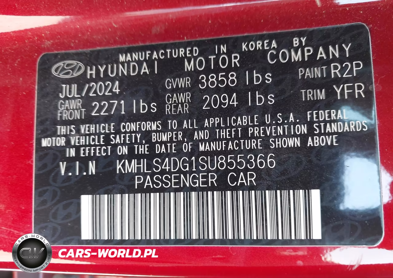 2025 Hyundai Elantra Sel Convenience VIN:KMHLS4DG1SU855366 - 9