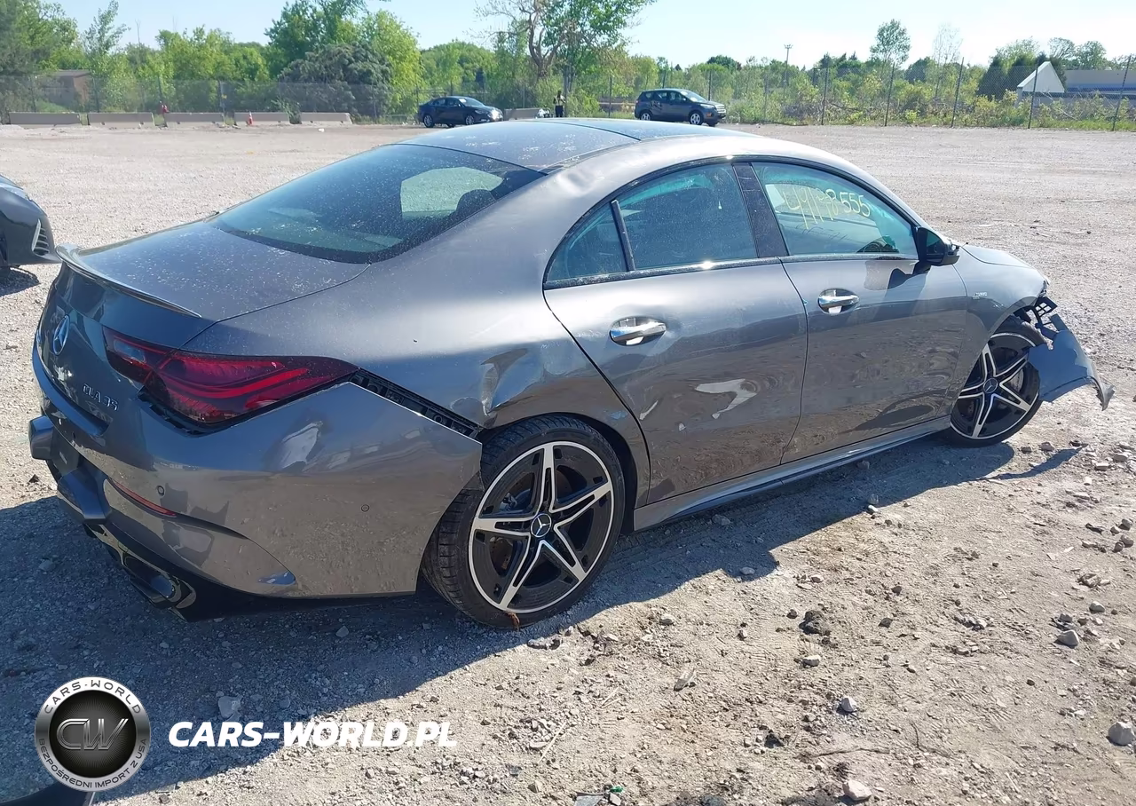 2025 Mercedes-Benz Amg Cla 35 4Matic VIN:W1K5J5BB3SN548505 - 4