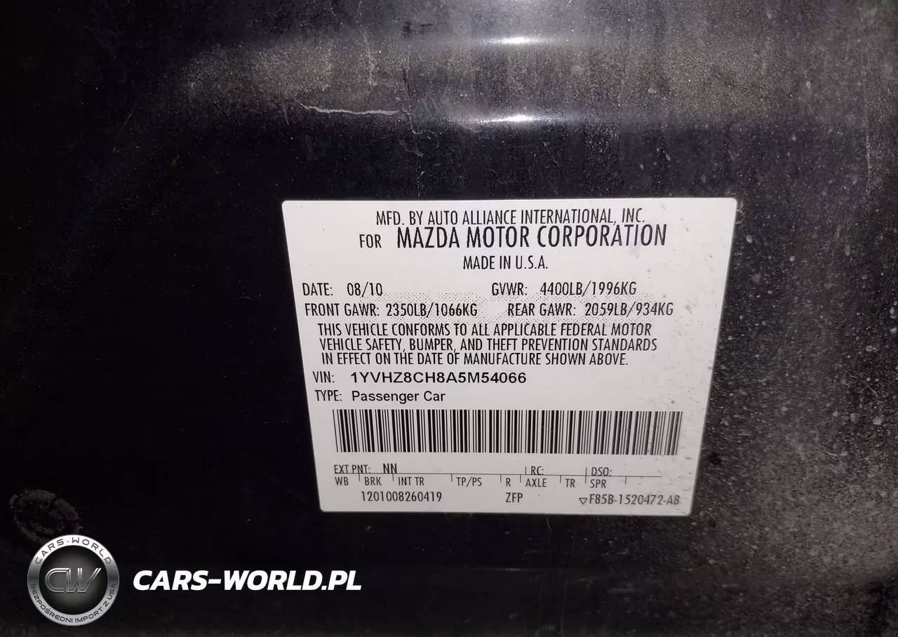 2010 Mazda Mazda6 I Grand Touring VIN:1YVHZ8CH8A5M54066 - 9