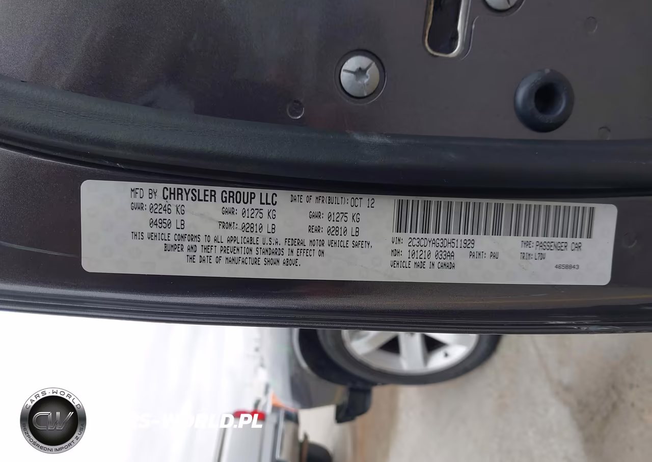 2013 Dodge Challenger Sxt VIN:2C3CDYAG3DH511929 - 9