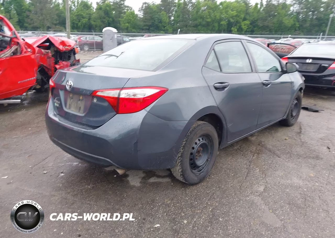 2015 Toyota Corolla L VIN:2T1BURHEXFC344161 - 4
