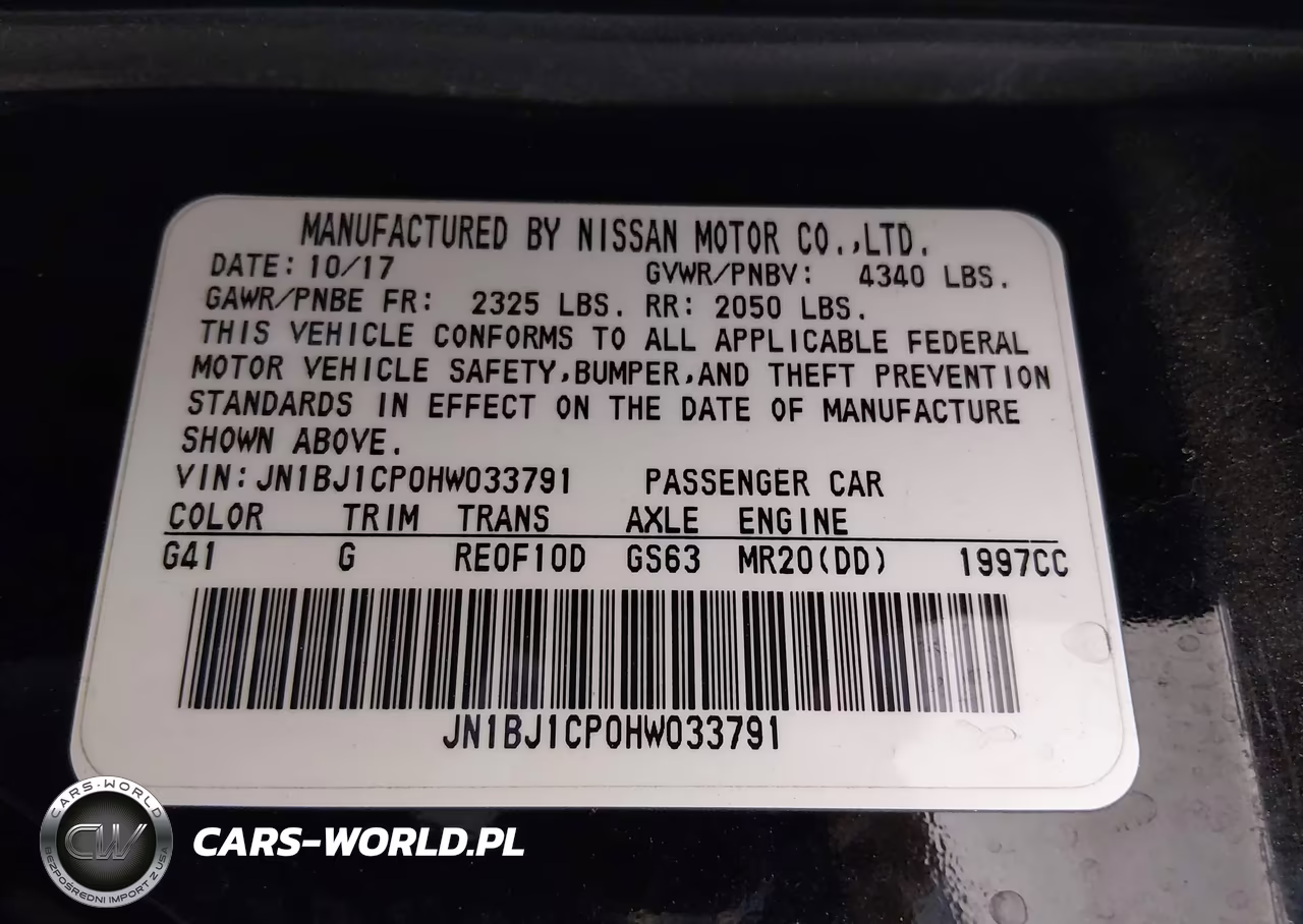 2017 Nissan Rogue Sport S VIN:JN1BJ1CP0HW033791 - 9