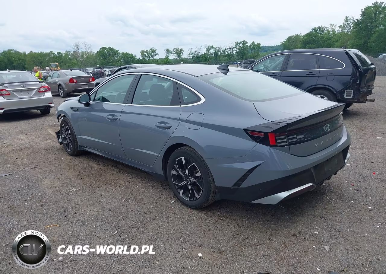 2024 Hyundai Sonata Sel VIN:KMHL64JAXRA423214 - 3