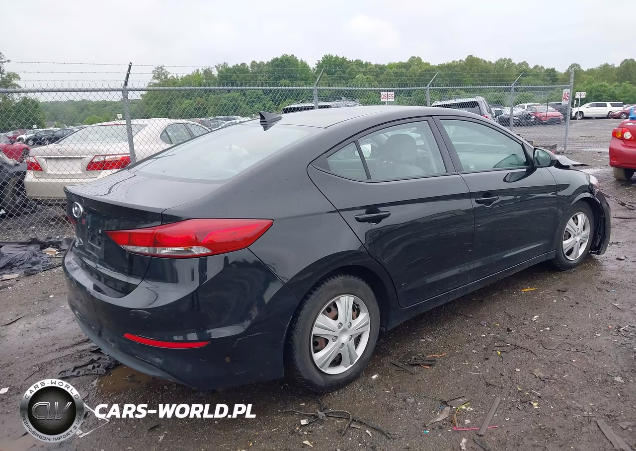 2017 Hyundai Elantra Se VIN:5NPD74LF7HH164705 - 4