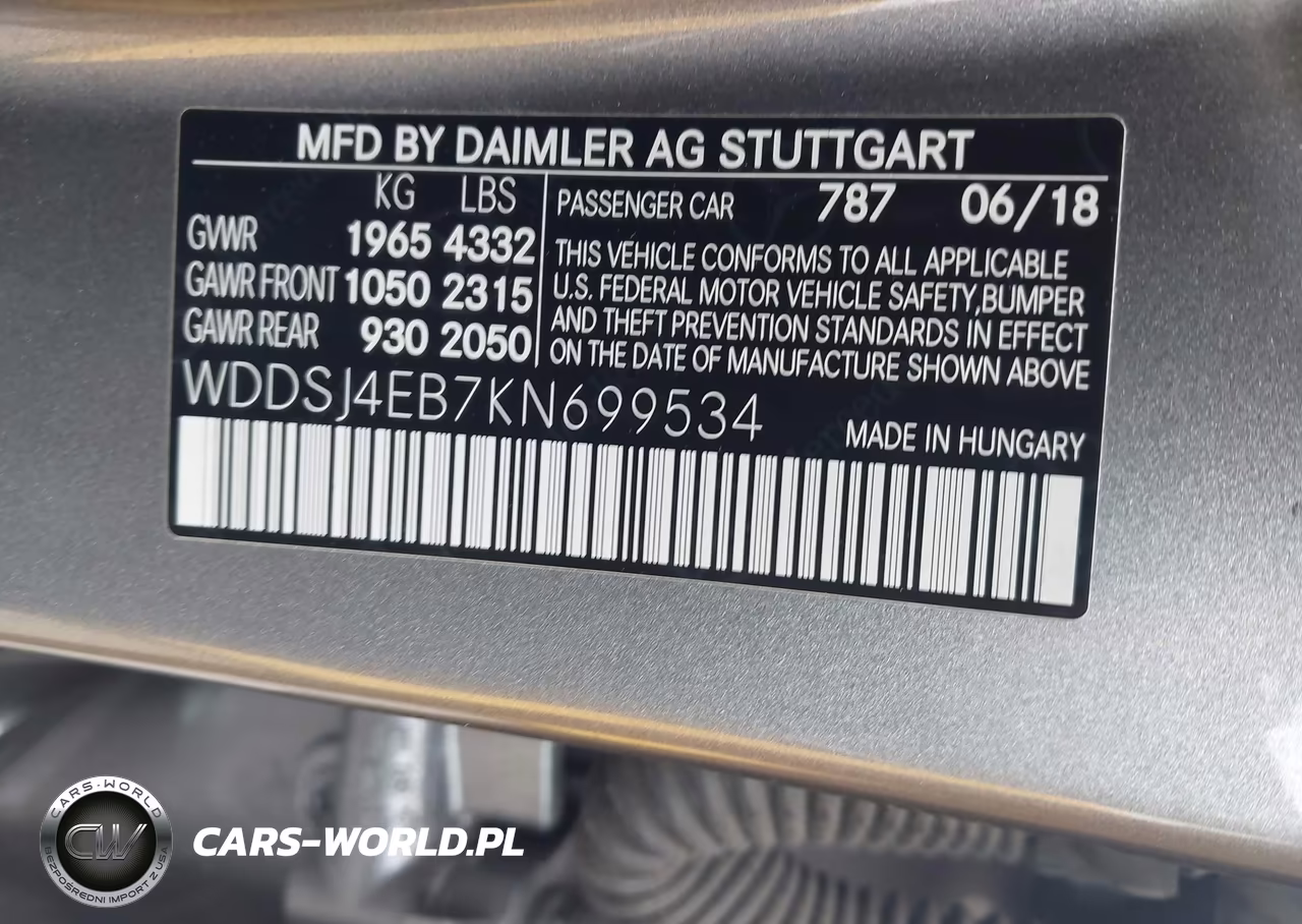 2019 Mercedes-Benz Cla 250 VIN:WDDSJ4EB7KN699534 - 9