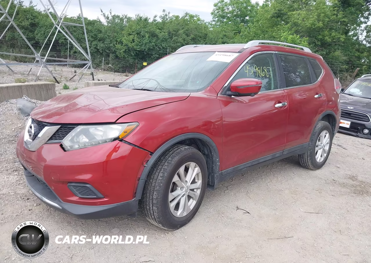 2016 Nissan Rogue Sv VIN:5N1AT2MV7GC859586 - 2
