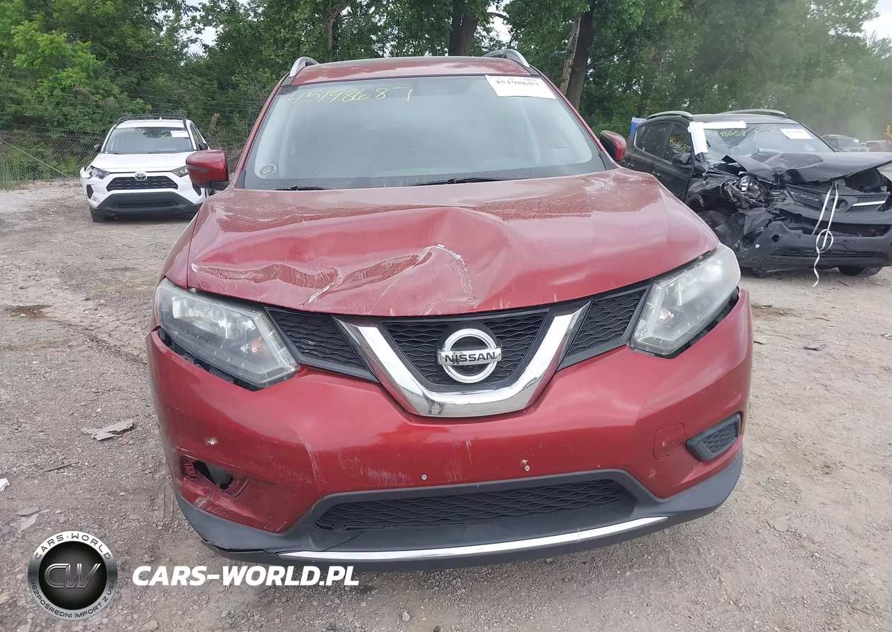 2016 Nissan Rogue Sv VIN:5N1AT2MV7GC859586 - 6