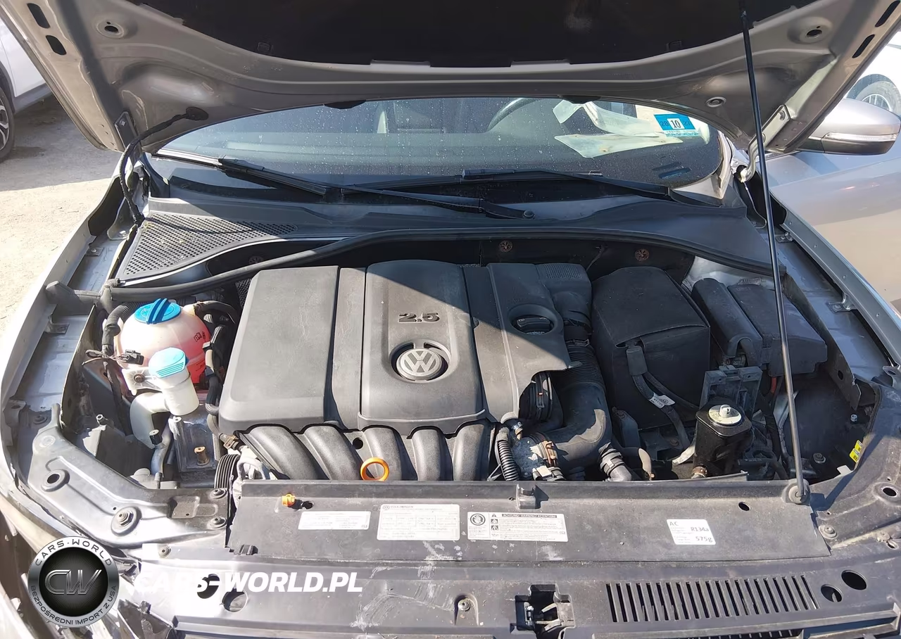 2013 Volkswagen Passat 2.5L Se VIN:1VWBP7A32DC021102 - 10