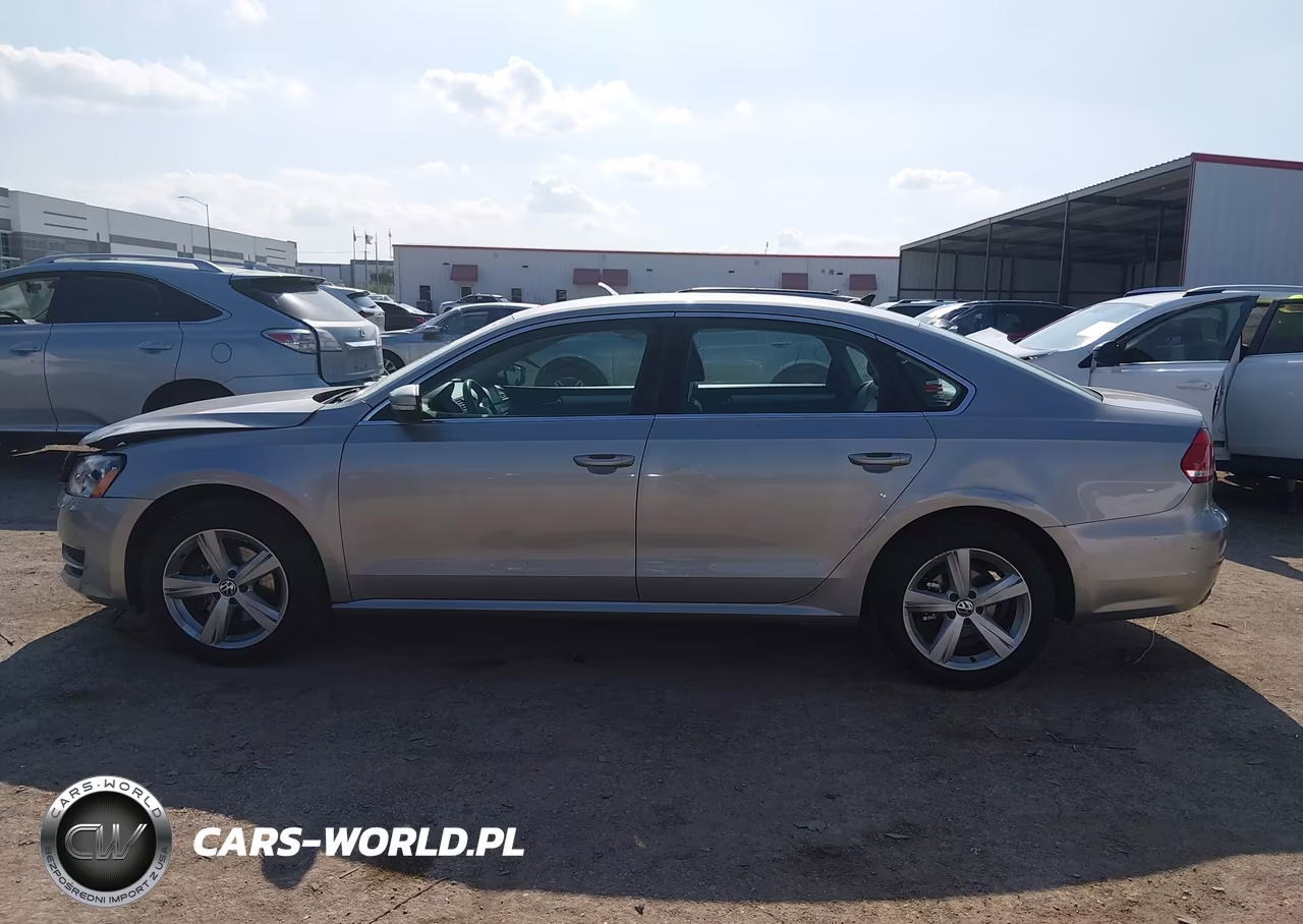 2013 Volkswagen Passat 2.5L Se VIN:1VWBP7A32DC021102 - 14