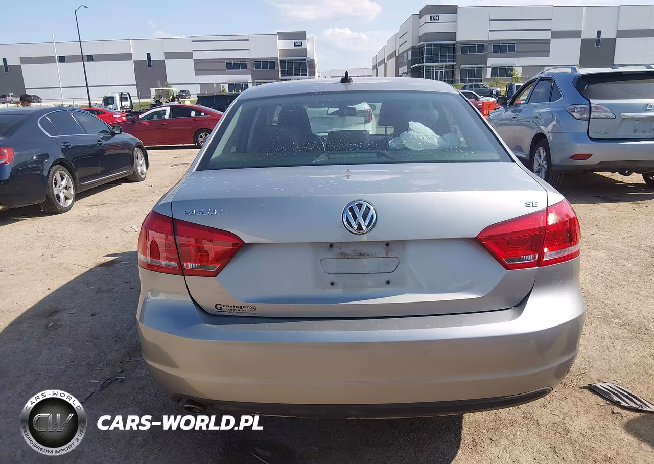 2013 Volkswagen Passat 2.5L Se VIN:1VWBP7A32DC021102 - 16