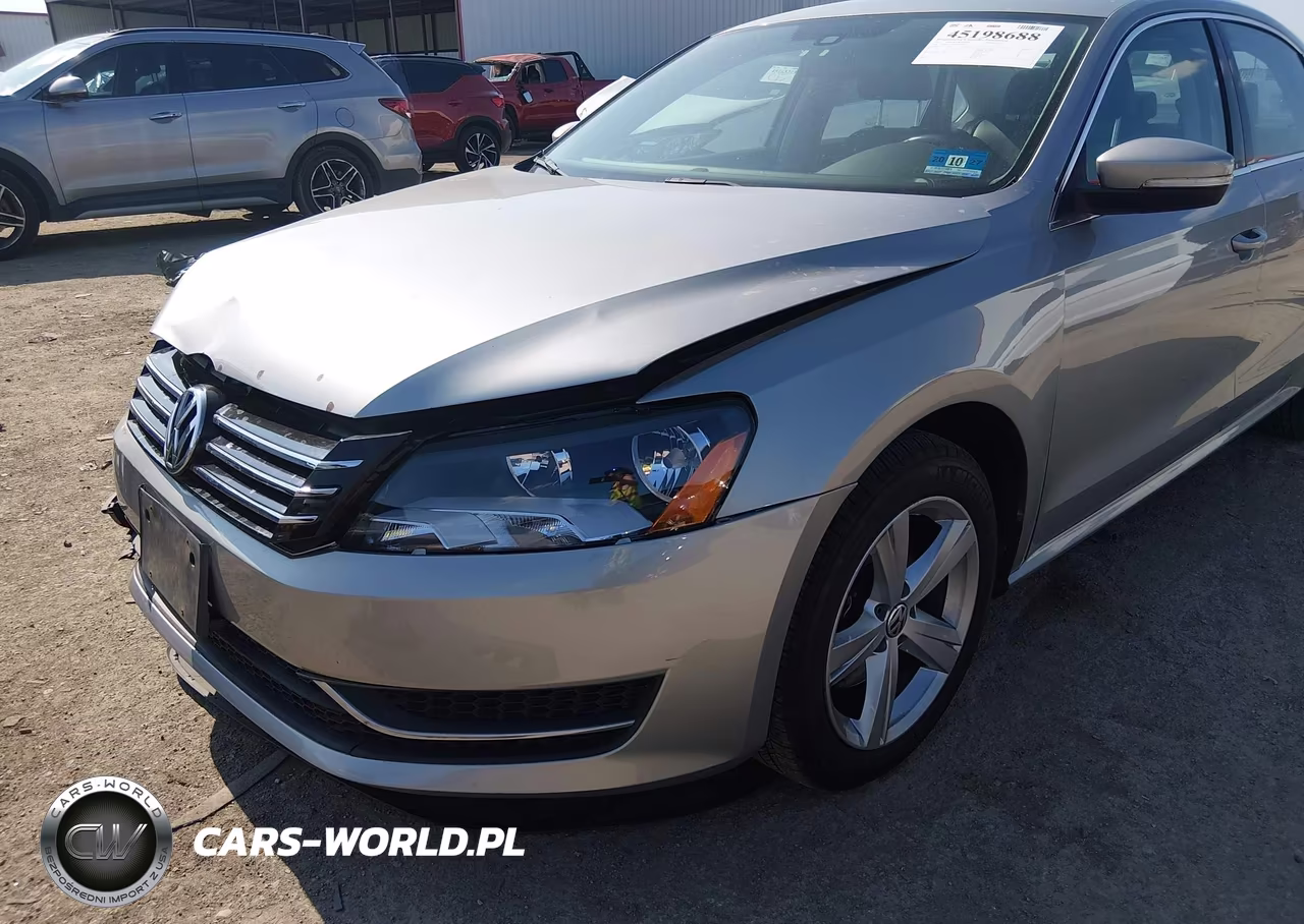 2013 Volkswagen Passat 2.5L Se VIN:1VWBP7A32DC021102 - 6