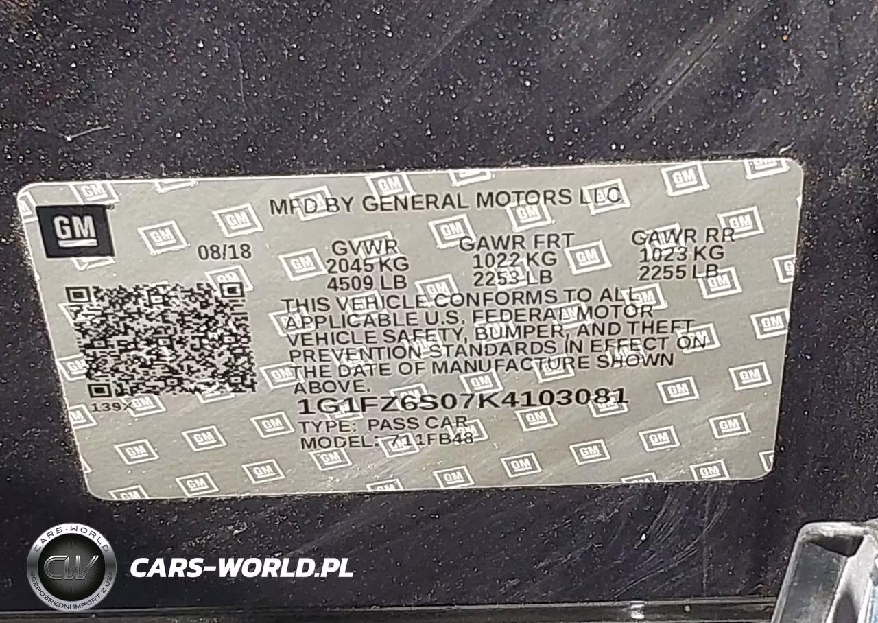 2019 Chevrolet Bolt Ev Premier VIN:1G1FZ6S07K4103081 - 9