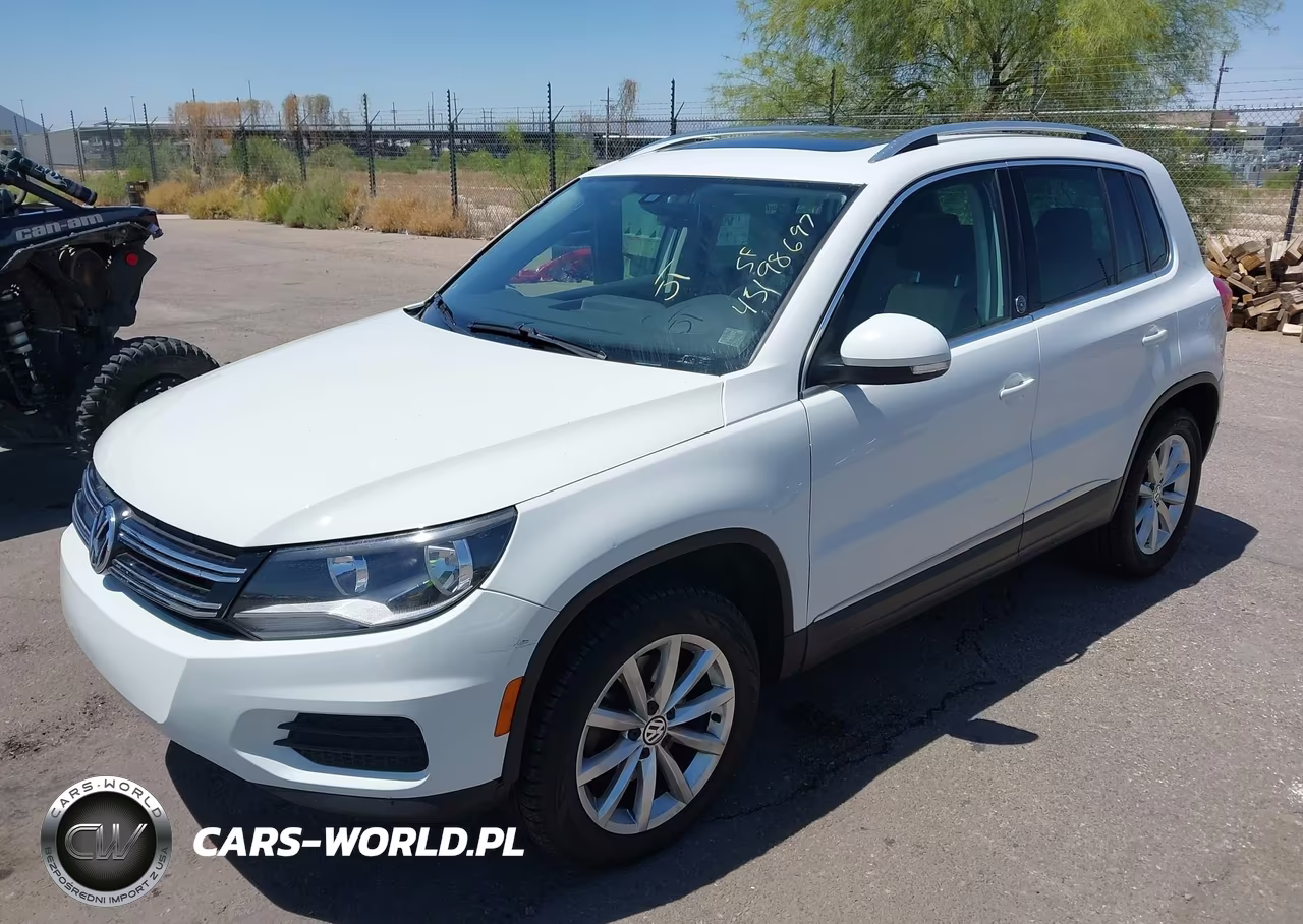 2017 Volkswagen Tiguan 2.0T Wolfsburg Edition VIN:WVGRV7AX8HK003205 - 2
