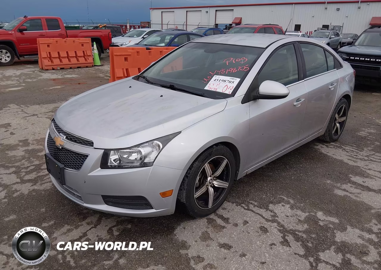 2011 Chevrolet Cruze Eco VIN:1G1PK5S97B7198130 - 2