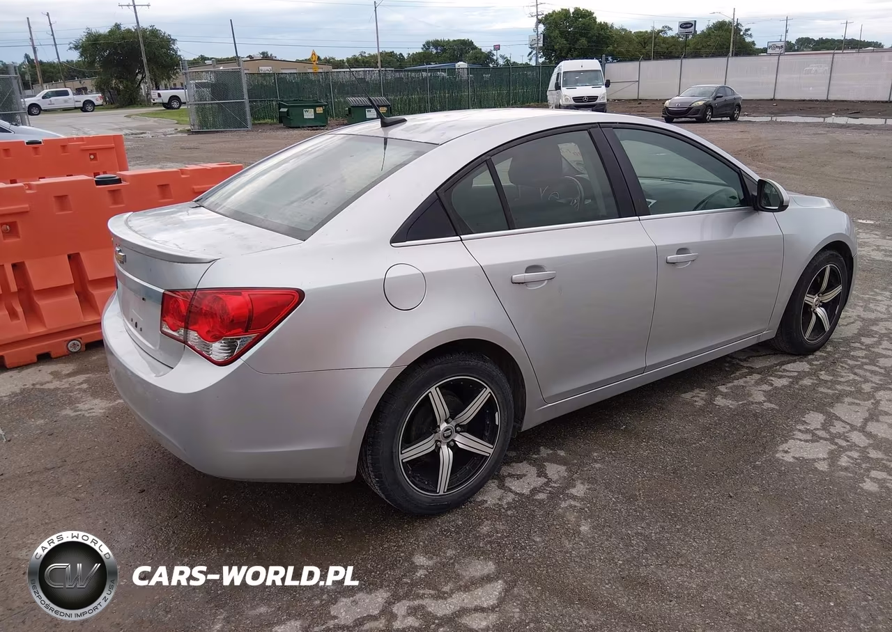 2011 Chevrolet Cruze Eco VIN:1G1PK5S97B7198130 - 4