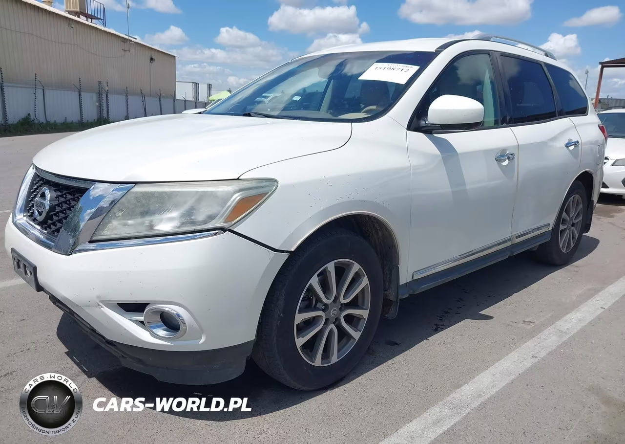 2015 Nissan Pathfinder Sl VIN:5N1AR2MN1FC662670 - 2