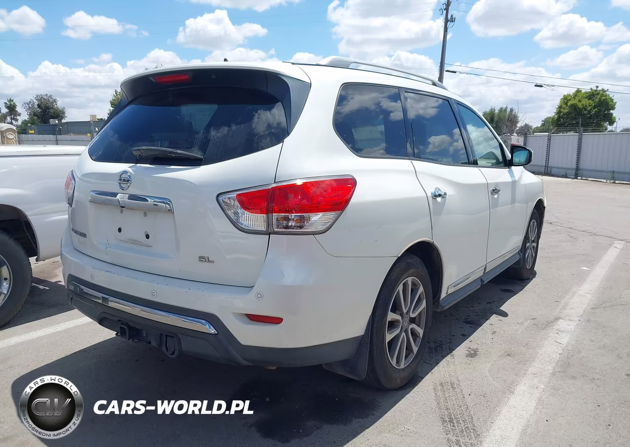 2015 Nissan Pathfinder Sl VIN:5N1AR2MN1FC662670 - 4