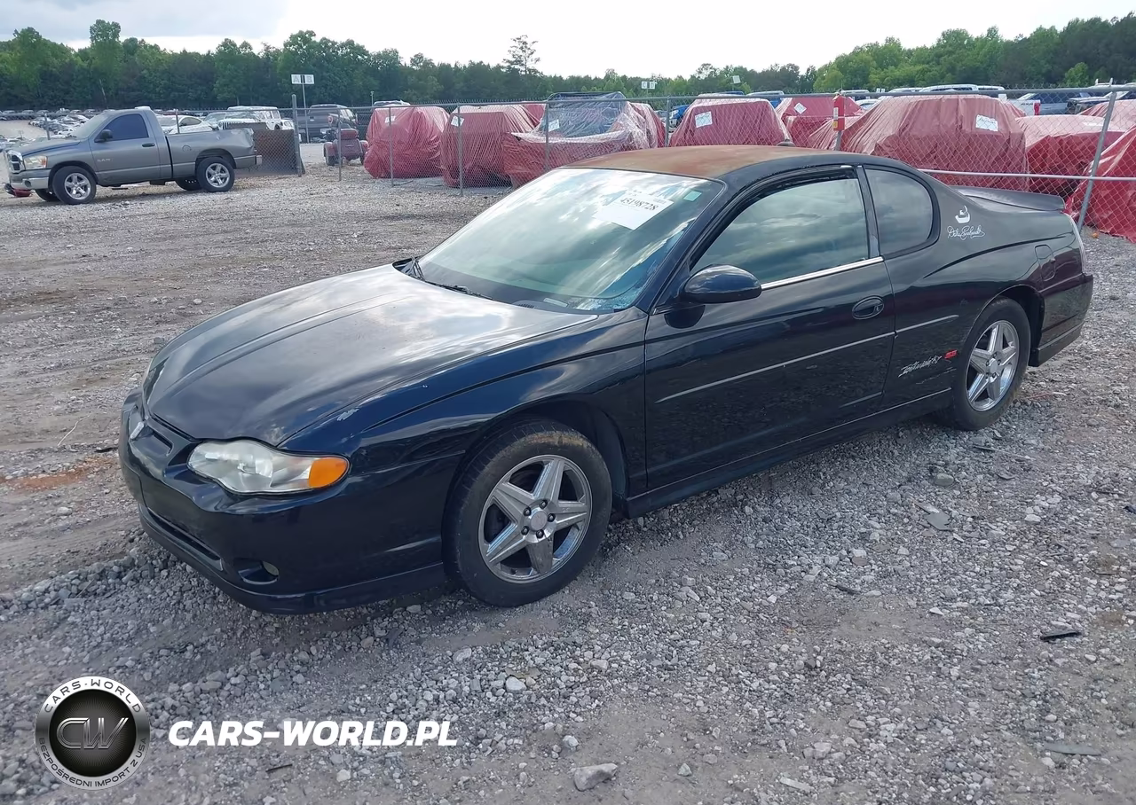 2004 Chevrolet Monte Carlo Ss Supercharged VIN:2G1WZ121649321752 - 2