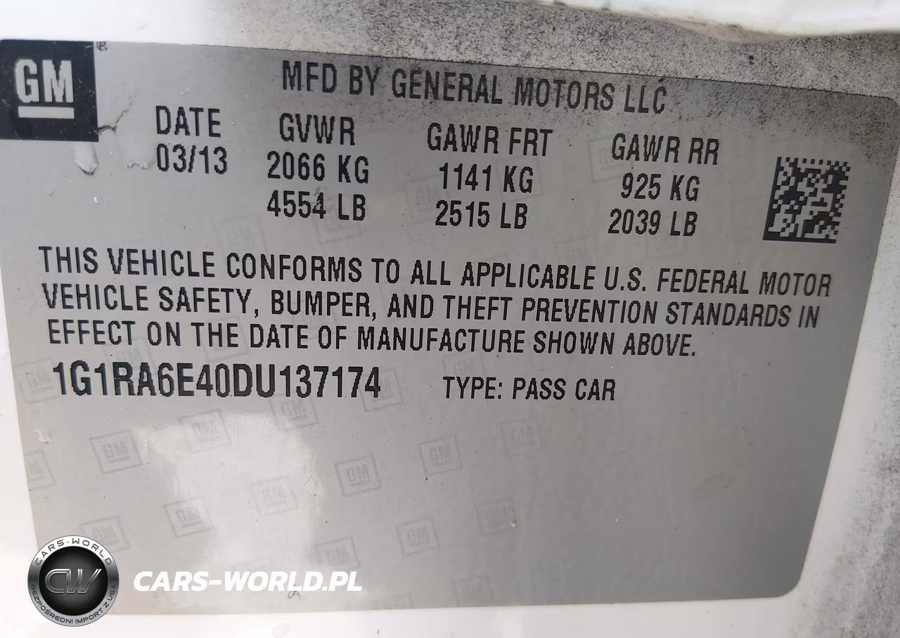 2013 Chevrolet Volt VIN:1G1RA6E40DU137174 - 9