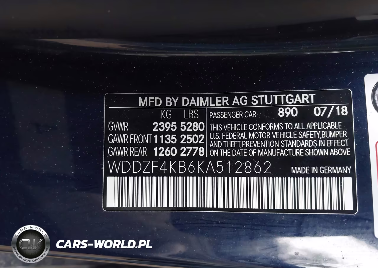 2019 Mercedes-Benz E 300 4Matic VIN:WDDZF4KB6KA512862 - 9