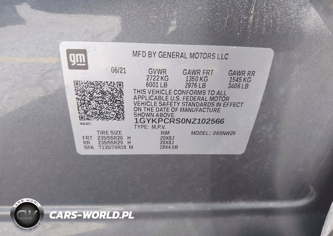 2022 Cadillac Xt6 Premium Luxury VIN:1GYKPCRS0NZ102566 - 9