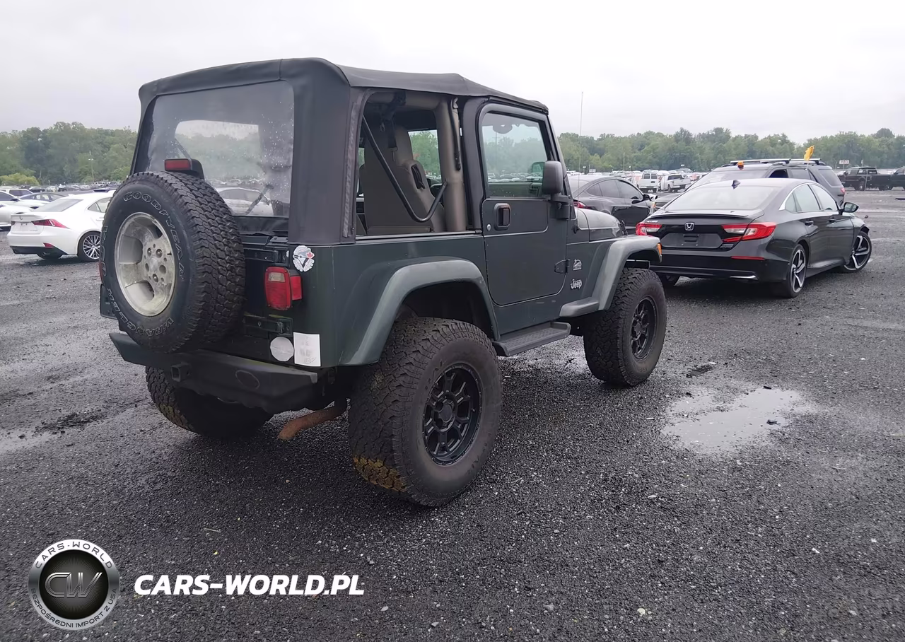 2003 Jeep Wrangler Sahara VIN:1J4FA59S43P376862 - 4