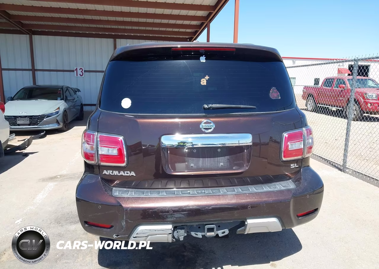 2017 Nissan Armada Sl VIN:JN8AY2NDXH9011426 - 17