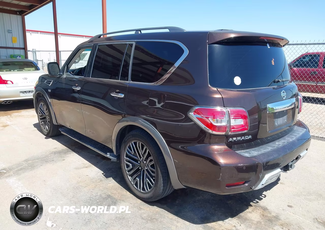 2017 Nissan Armada Sl VIN:JN8AY2NDXH9011426 - 3