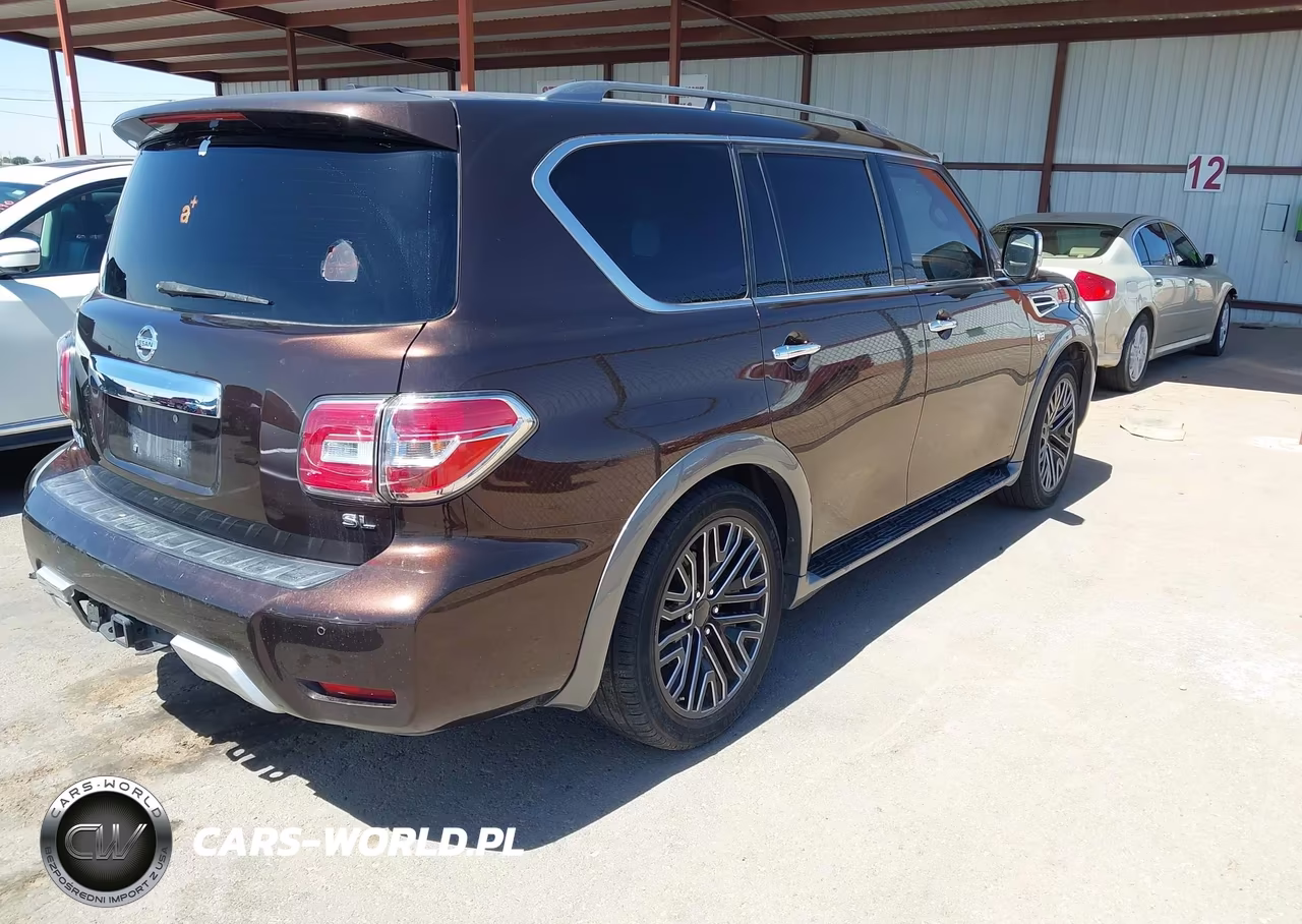 2017 Nissan Armada Sl VIN:JN8AY2NDXH9011426 - 4