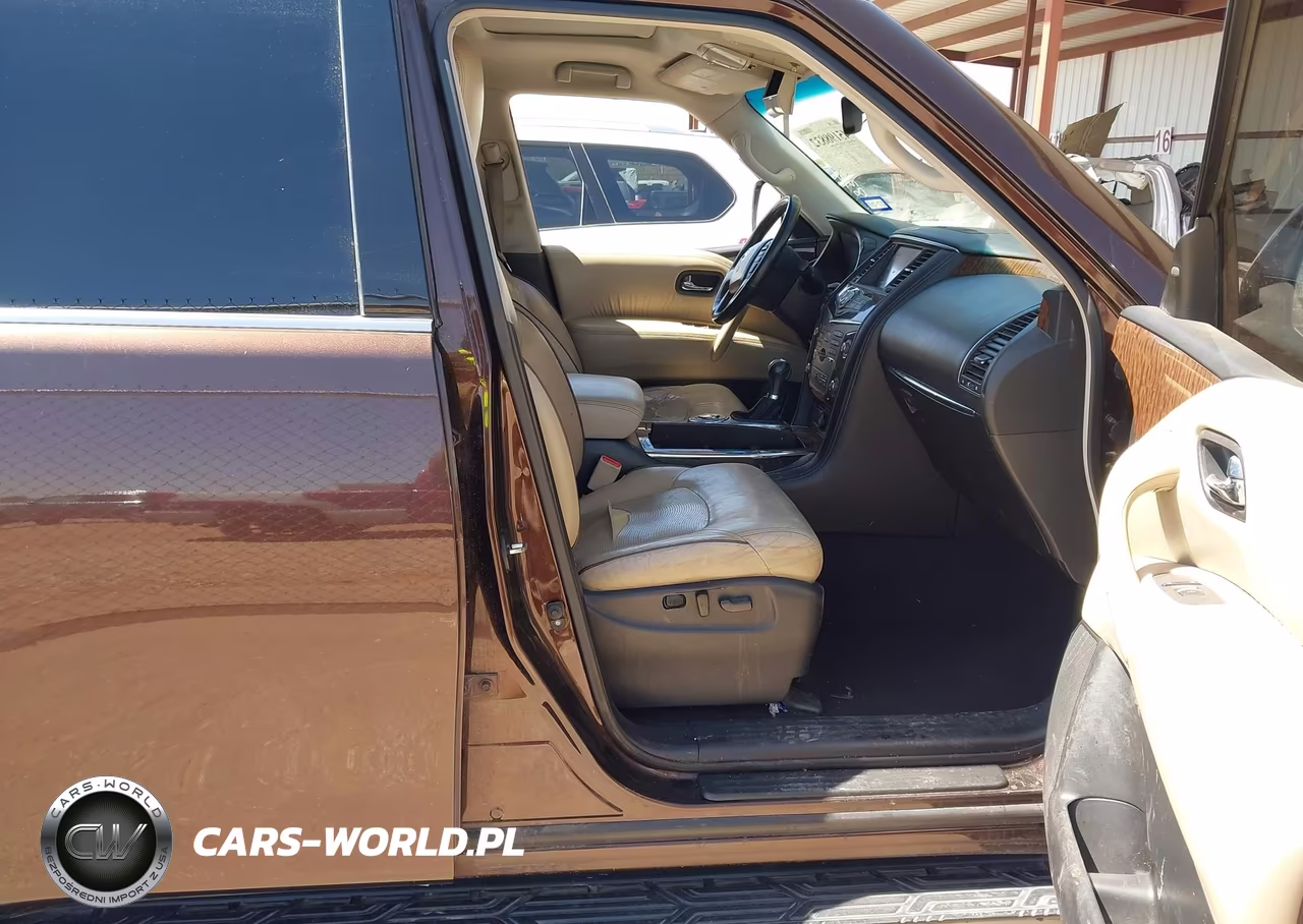 2017 Nissan Armada Sl VIN:JN8AY2NDXH9011426 - 5