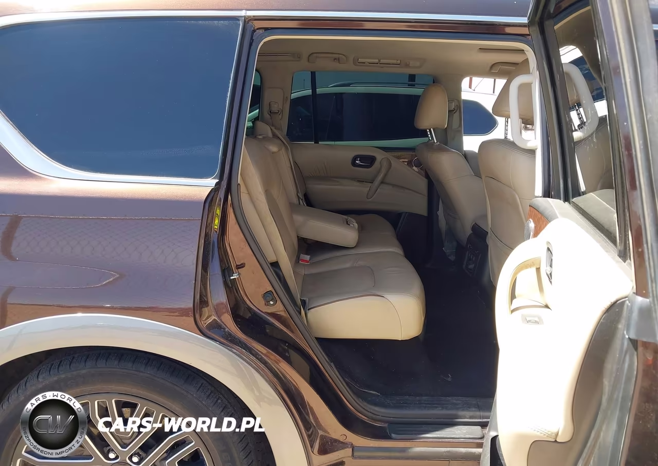 2017 Nissan Armada Sl VIN:JN8AY2NDXH9011426 - 8