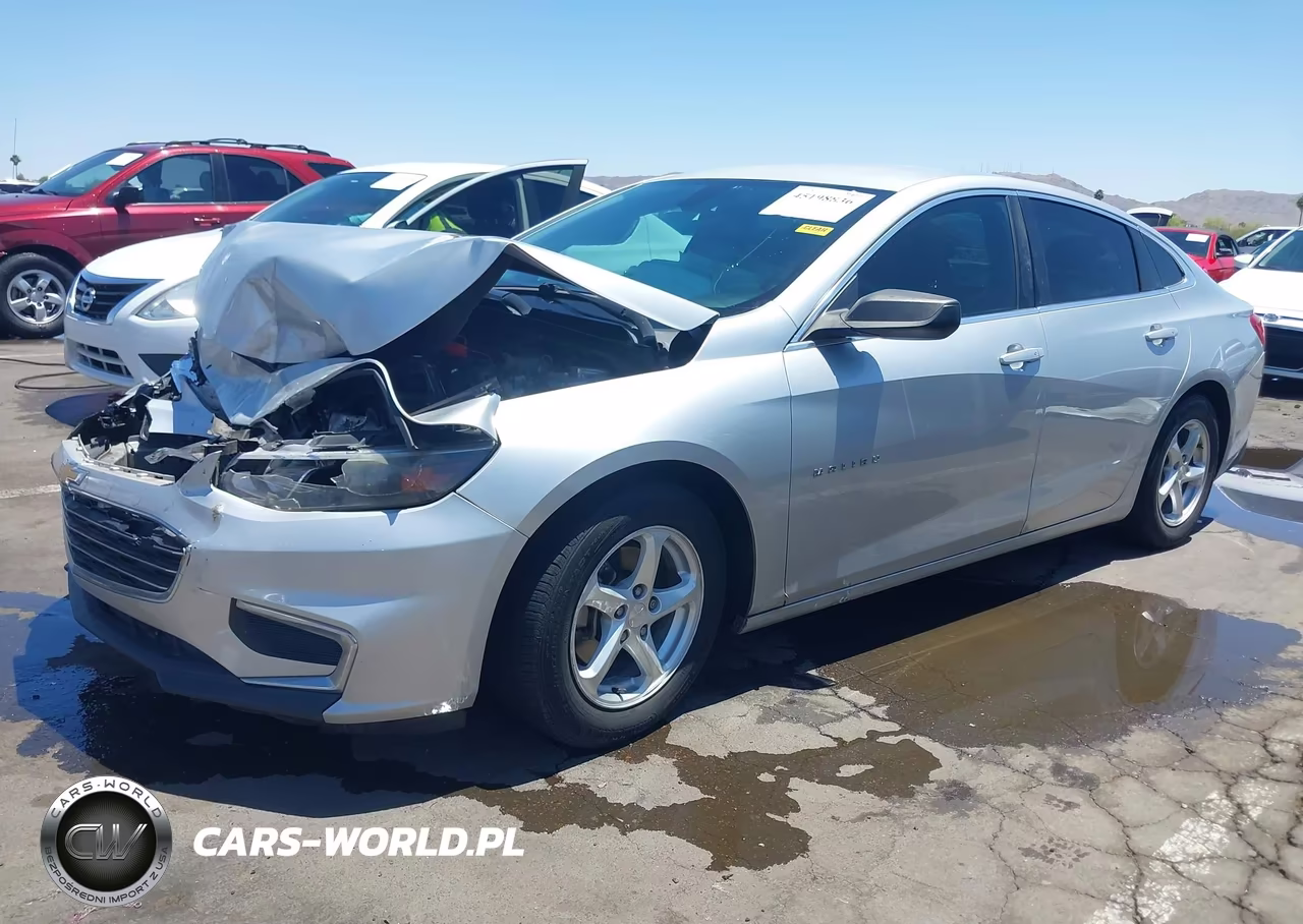 2017 Chevrolet Malibu Ls VIN:1G1ZB5ST2HF191783 - 2