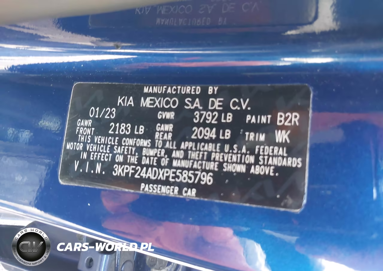 2023 Kia Forte Lxs VIN:3KPF24ADXPE585796 - 9