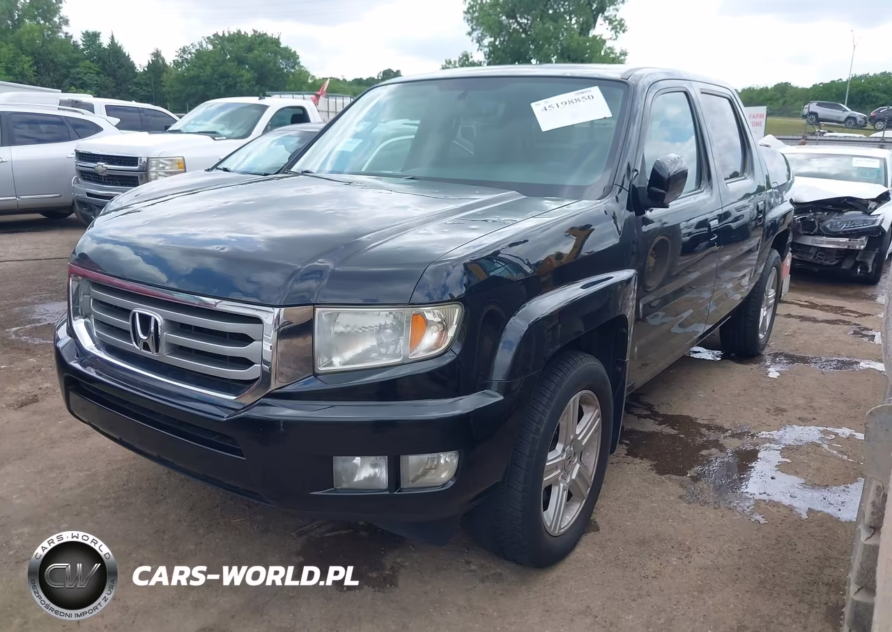 2013 Honda Ridgeline Rtl VIN:5FPYK1F55DB008521 - 2