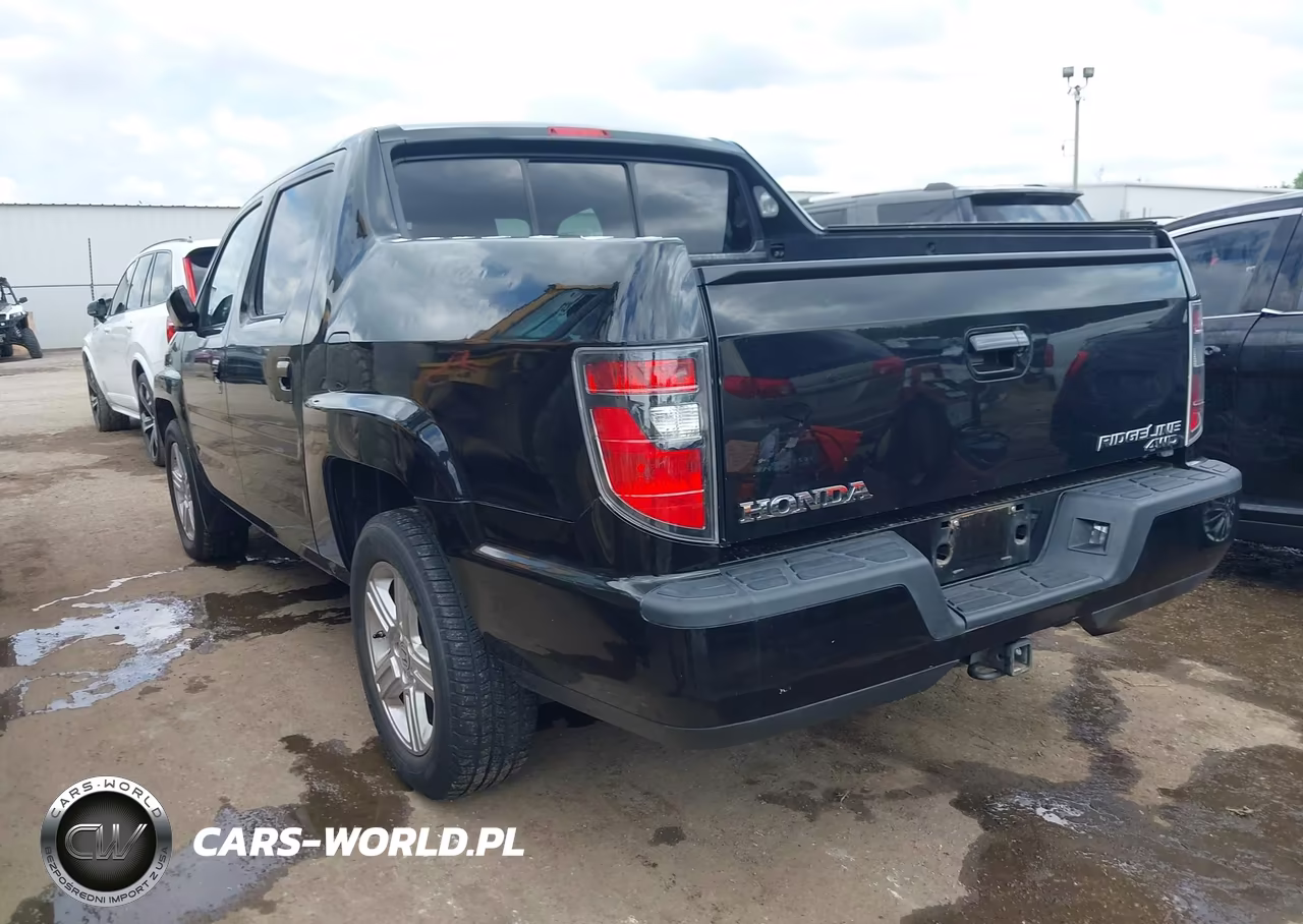 2013 Honda Ridgeline Rtl VIN:5FPYK1F55DB008521 - 3