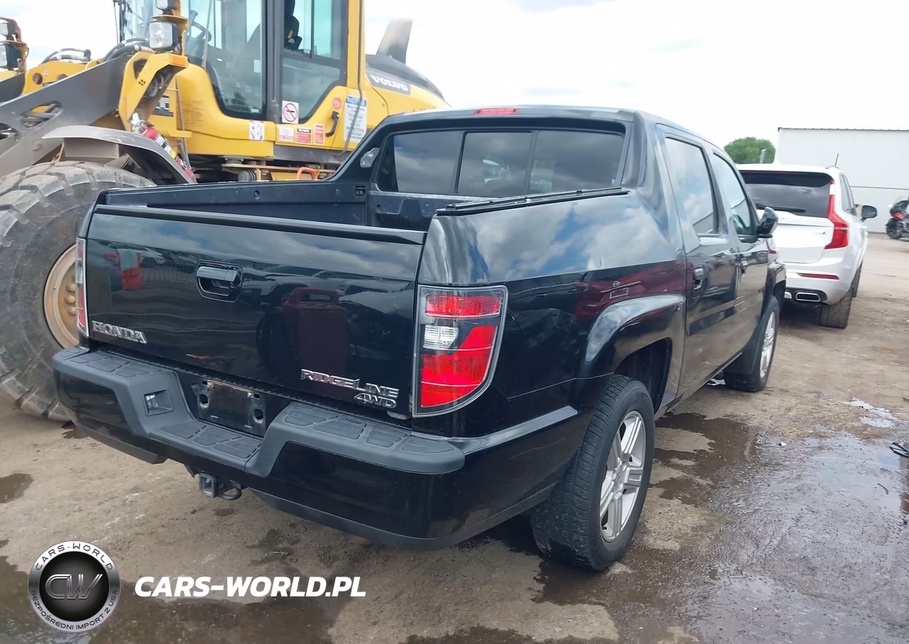 2013 Honda Ridgeline Rtl VIN:5FPYK1F55DB008521 - 4