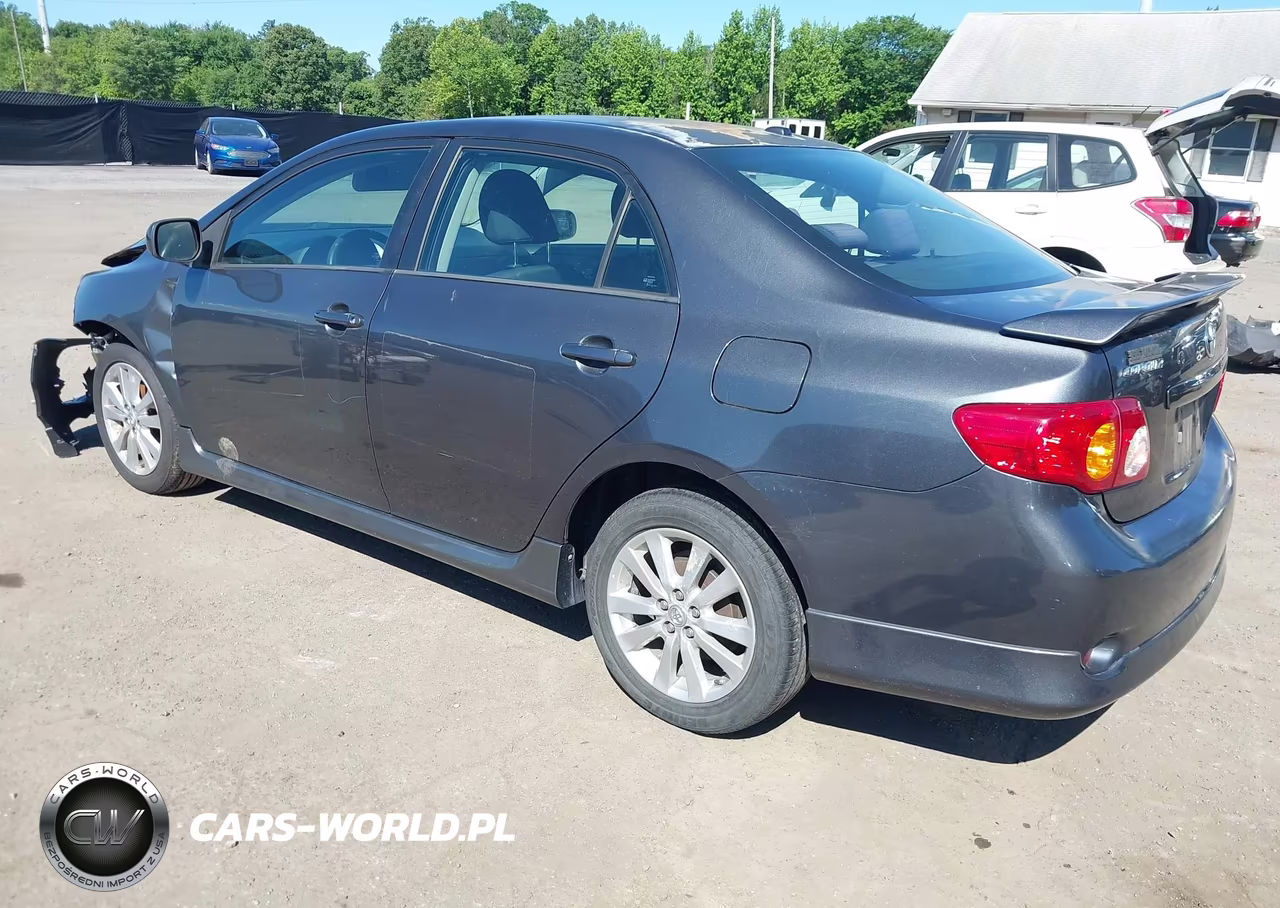2009 Toyota Corolla S VIN:2T1BU40E79C116928 - 3