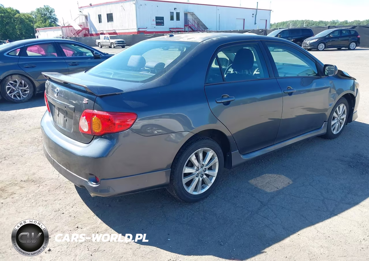2009 Toyota Corolla S VIN:2T1BU40E79C116928 - 4
